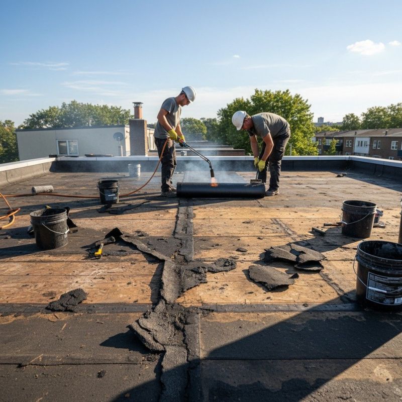 How Single-Ply Roof Repair Fixes Leaks And Seam Failures
